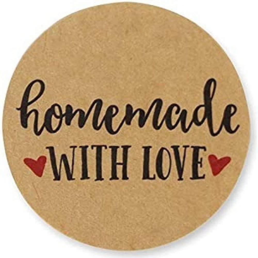 استيكر دائري homemade