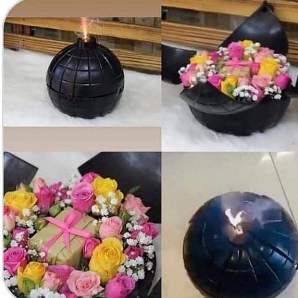 علب هدايا قنبله