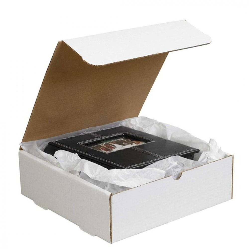 كراتين شحن ابيض متصله