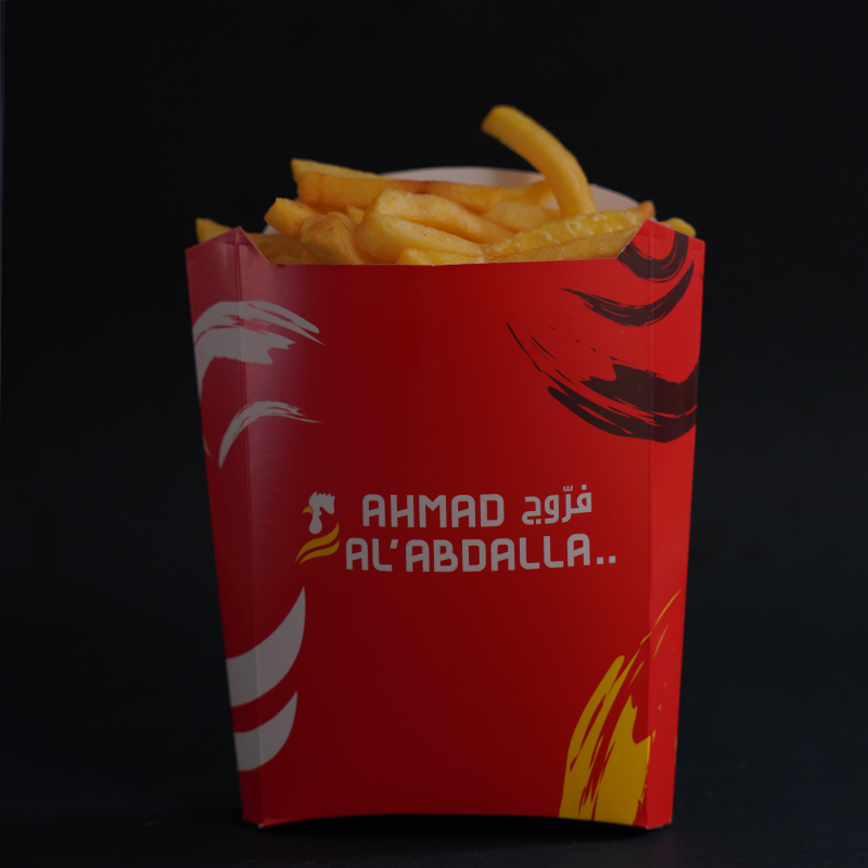 fries pack علبة بطاطس